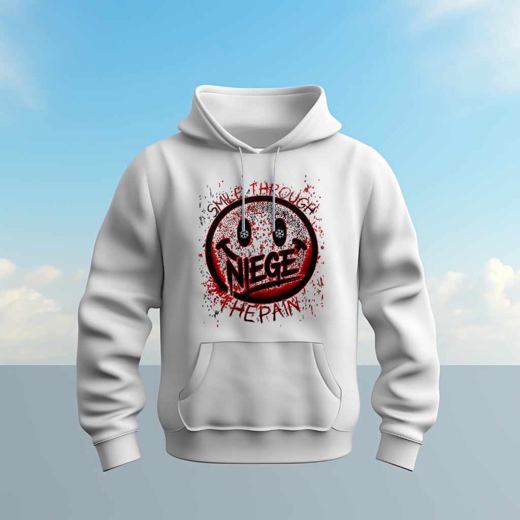NIEGE Smiley Face Hoodie