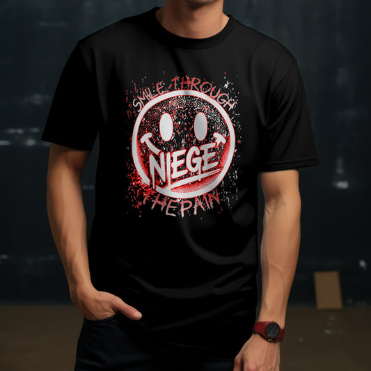 NIEGE Smiley Face T-Shirt