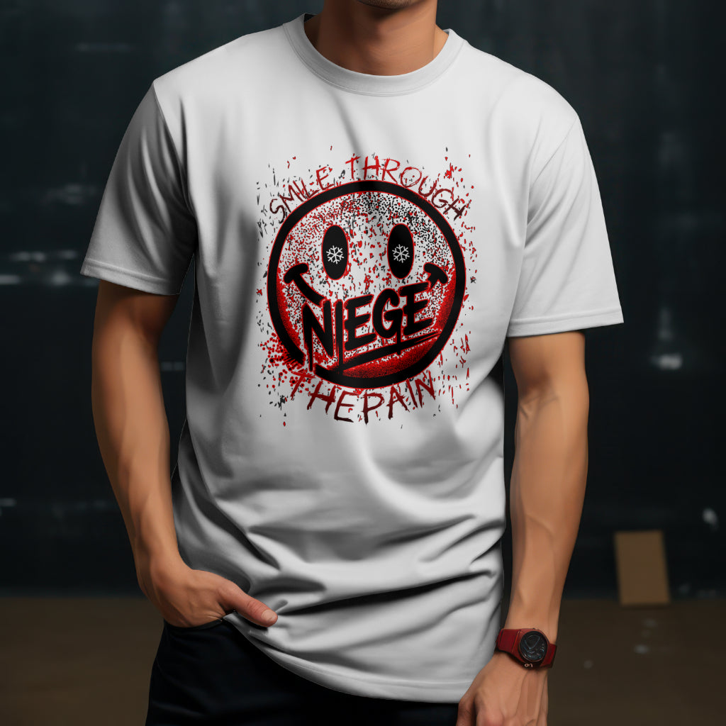 NIEGE Smiley Face T-Shirt